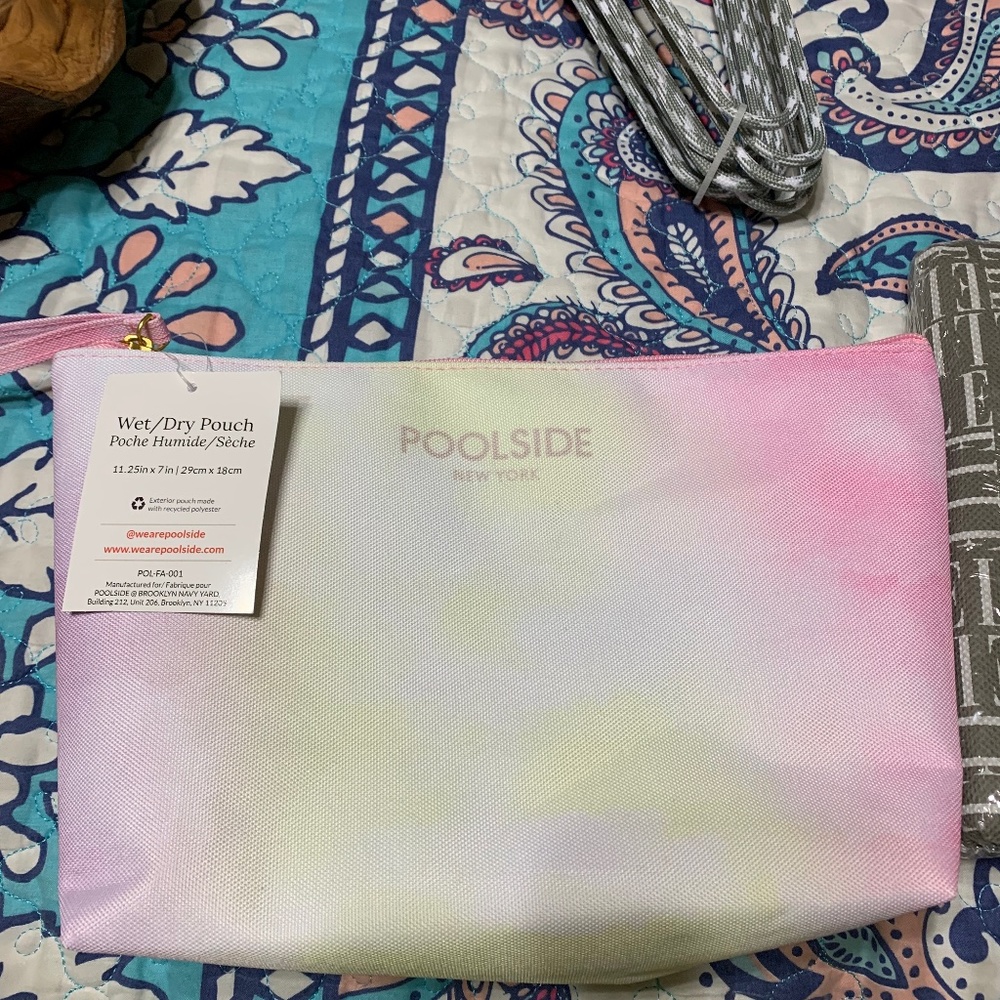 Poolside Brand-Wet/Dry Pouch